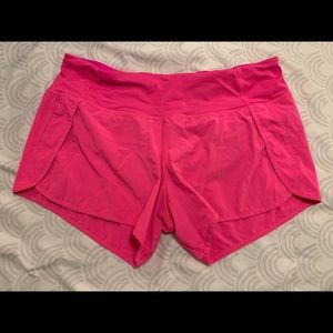 Lululemon 4” Speed Up shorts